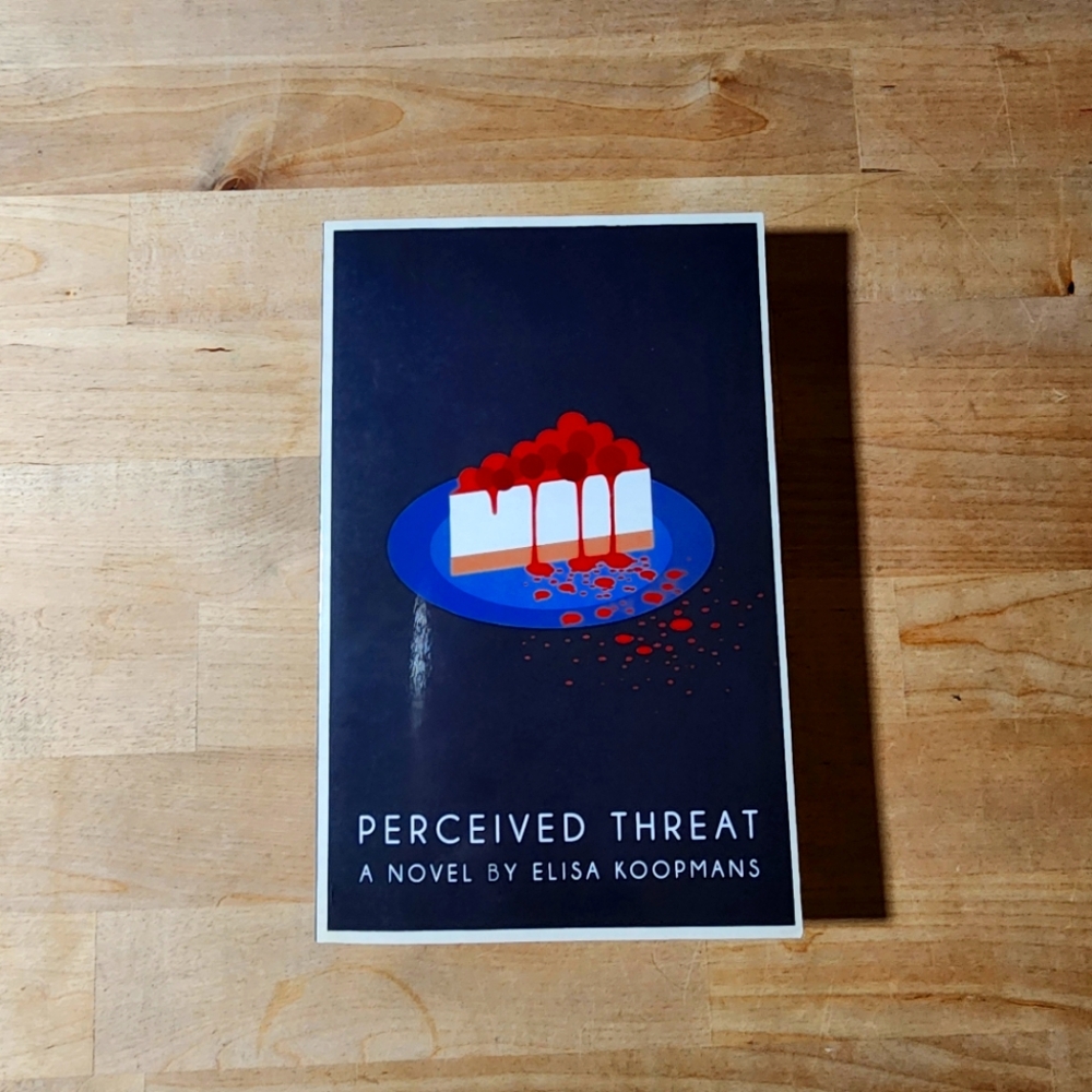 Perceived Threat Book by Elisa Koopmans‎ *Signed To Michael* Murder Mystery